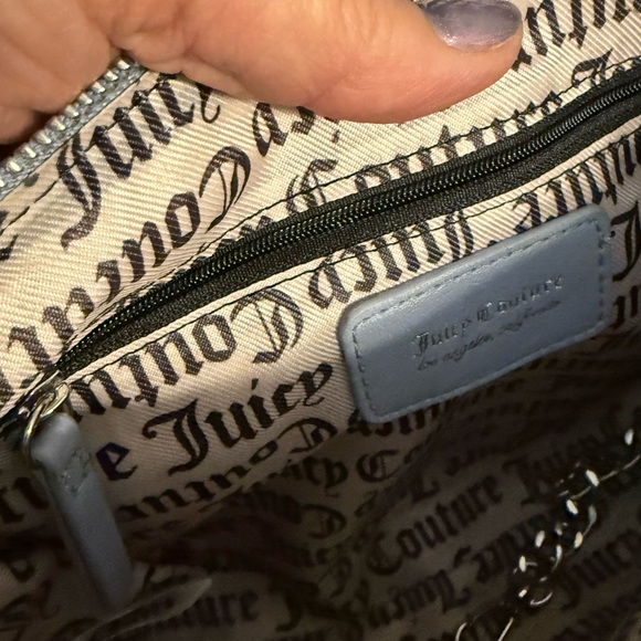 Juicy Couture Silver/Blue and Gray Crossbody Bag - Picture 11 of 16